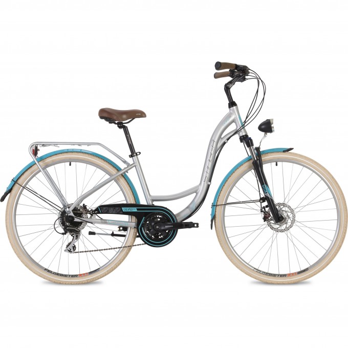 Дорожный велосипед STINGER CALIPSO EVO серый с рамой 15" 700AHD.CALIPEVO.15GR1