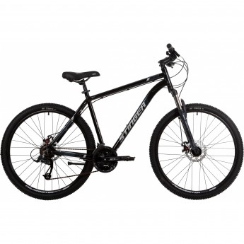 Горный велосипед STINGER ELEMENT STD SE 27.5" черный с рамой 20"