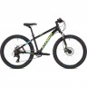 Подростковый велосипед STINGER BOXXER EVO черный с рамой 14" 24AHD.BOXXEREVO.14BK1