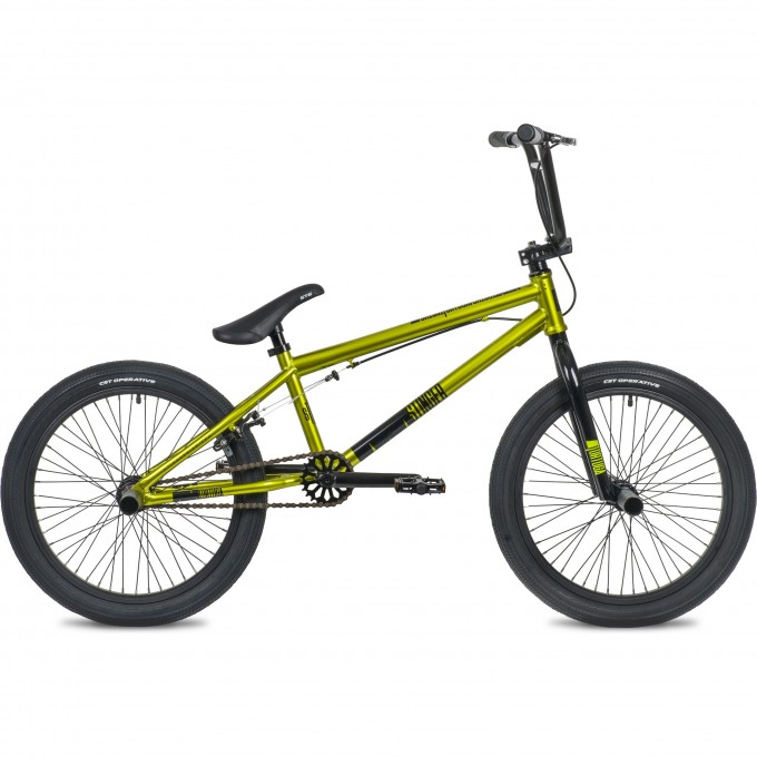 Велосипед BMX STINGER TORTUGA зелёный 20BMX.TORTUGA.10GN1